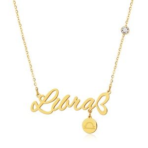 Zodiac necklaces stainless steel